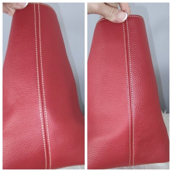 Dooney & Bourke Russell large pebbled leather tote EUC - Picture 5 of 9